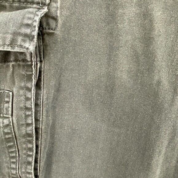 Chaps Shorts Mens 34 Black Cargo Pockets 9" Inseam Utility Cotton Workwear - Picture 9 of 10